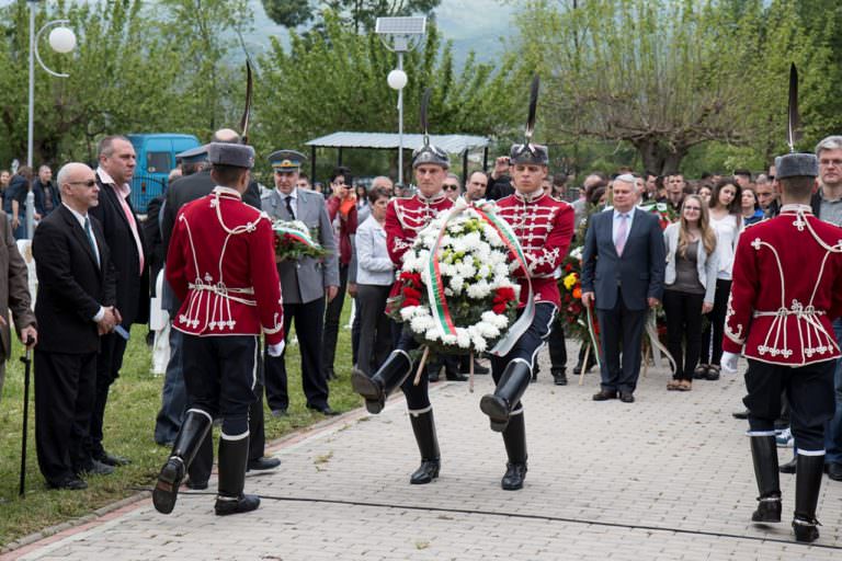 Фондация Българска Памет отбелязва 6 май на военния мемориал в Ново село, Р. Македония