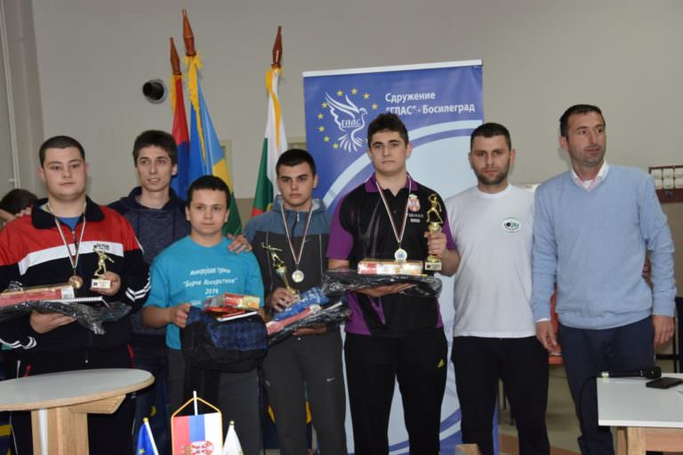 Петар Филипович и Душан Петричевич са победители на турнир по тенис на маса в Босилеград