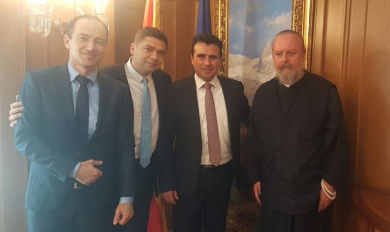 Министър-председателя на Република Македония – Зоран Заев прие д-р Милен Врабевски