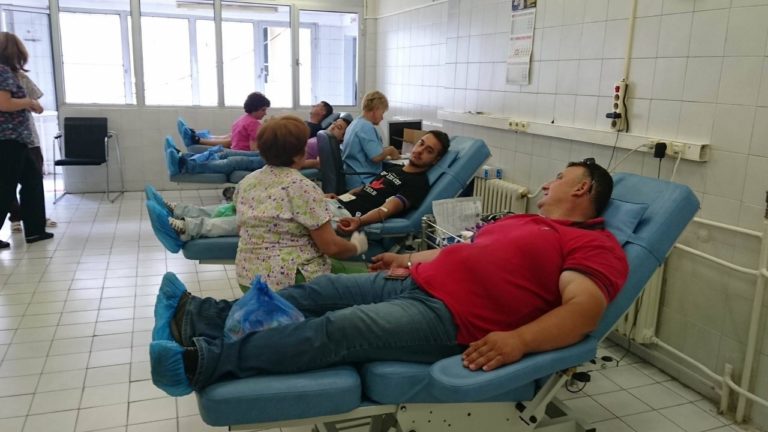 Българи от Босилеград с нова кръводарителска акция във ВМА