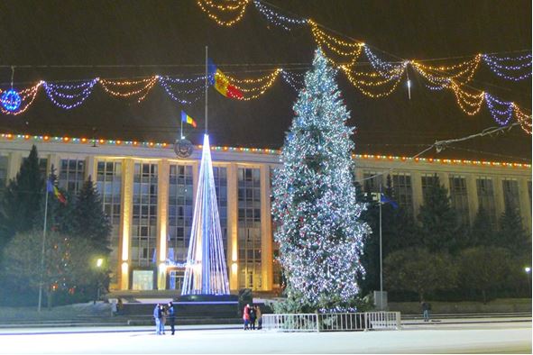 Коледа в Молдова