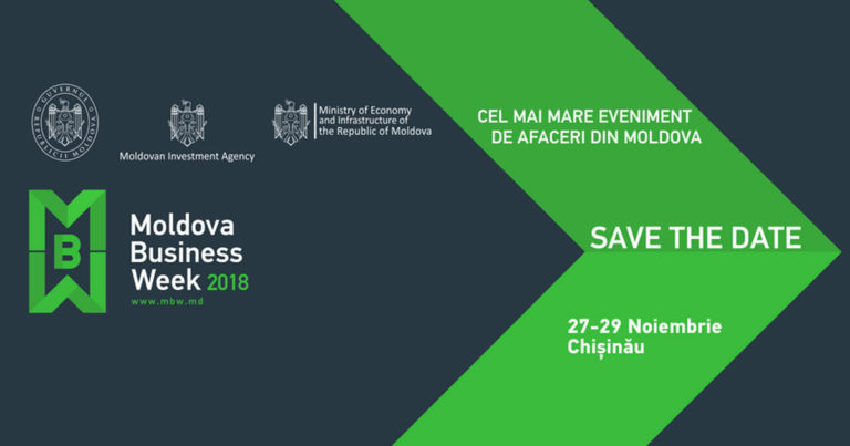 Business Week 2018 ще представи предимствата за инвестиране в Молдова