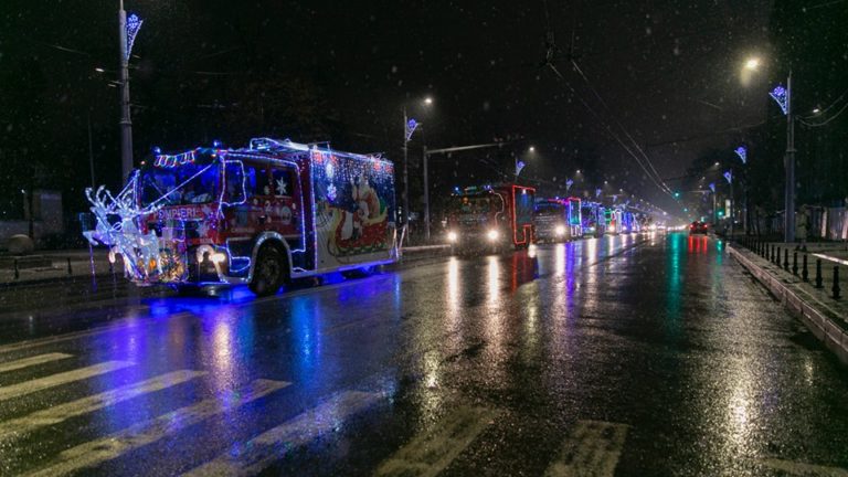 «Коледна каравана» ще честити децата от четири райони на Молдова