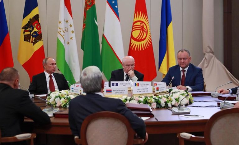 Президентът на Молдова взе участие в неформална среща на лидерите на страните от ОНД