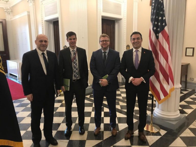 Високопоставени македонски политици бяха на посещение в САЩ