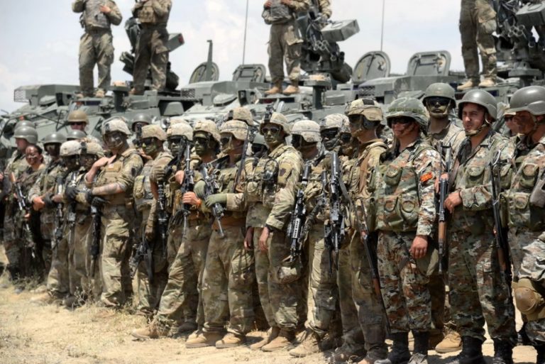 Армиите на Северна Македония и САЩ проведоха съвместно военно учение