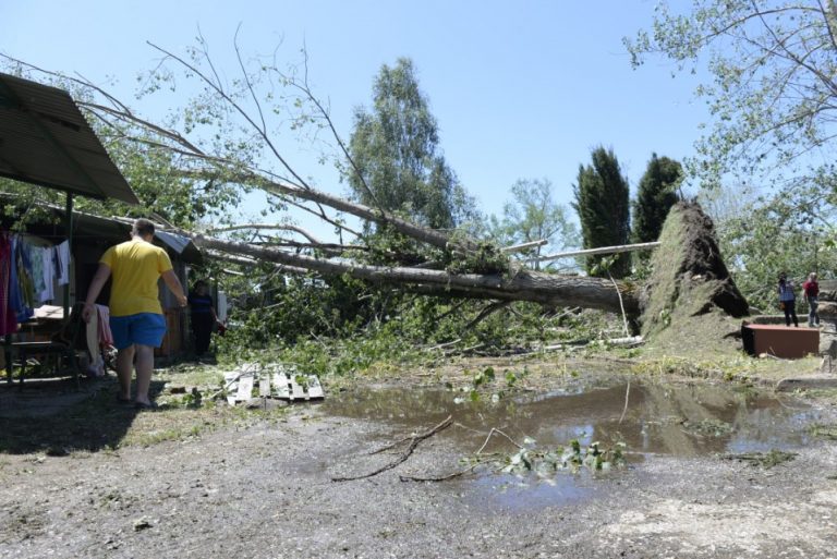Голяма буря удари региона на Преспа
