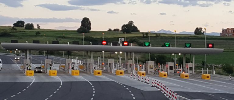 Започна електронното заплащане на пътни такси по Коридор №10 в Северна Македония