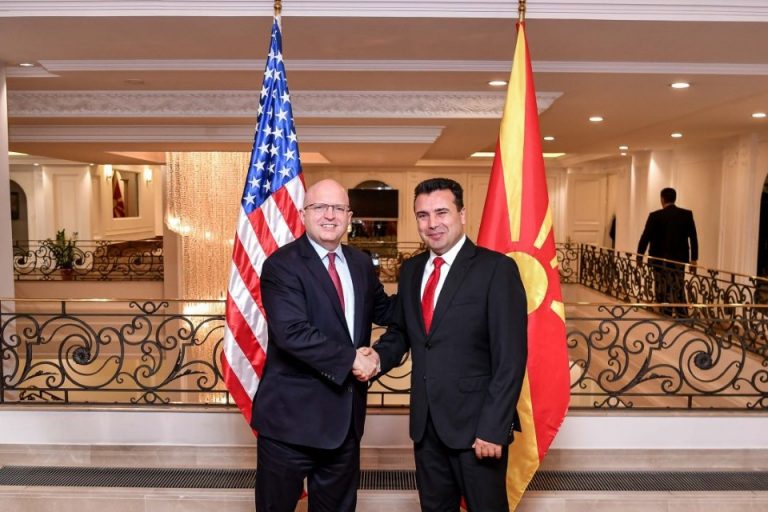 Помощник-държавният секретар на САЩ за Европа и Евразия проведе срещи с държавното ръководство на Северна Македония