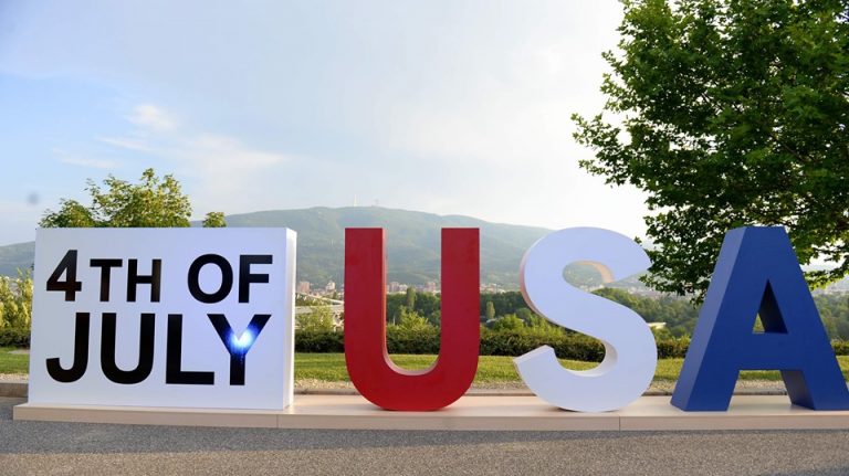 Посолството на САЩ в Скопие тържествено отбеляза 4 юли – Деня на независимостта на Съединените Щати