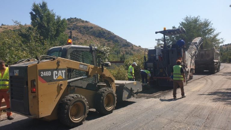 В Северна Македония се прави реконструкция на пътя от Струмица до границата с България