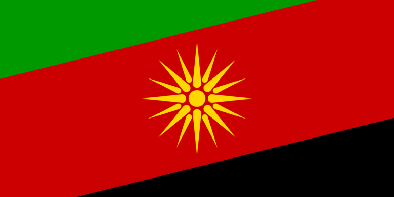 Започна отстраняването на т.н. Слънце от Вергина от публичното пространство в Северна Македония