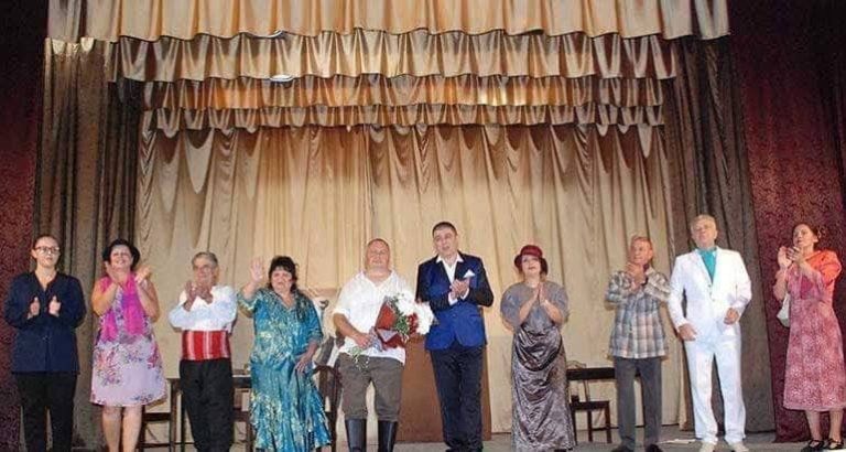 Български спектакъл «Господин Балкански» в Болград