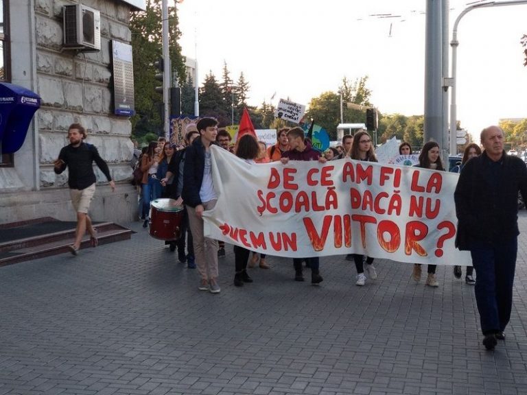 Молдова се присъедини към Световните протести в защита на климата