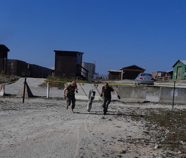 Молдовските сапьори взеха второ място в състезанието в Косово