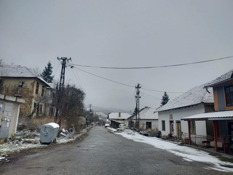 Първи сняг в Босилеград