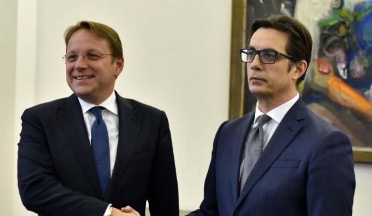 Новият еврокомисар за съседска политика и преговори за разширяване на ЕС беше на първо посещение в Северна Македония