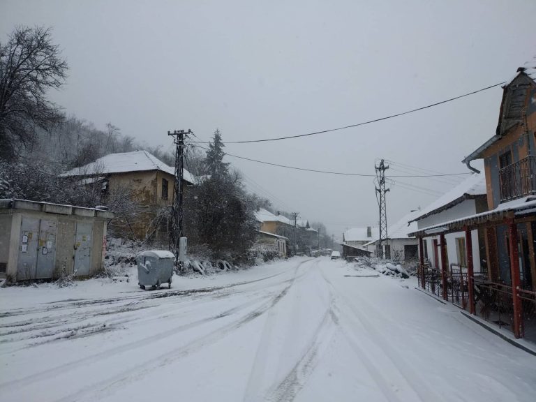 Валежи от дъжд и сняг днес