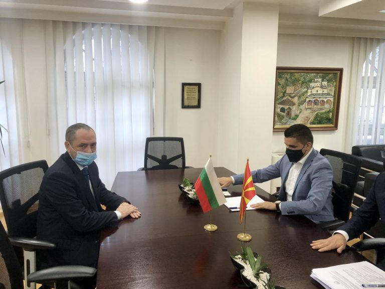 Българският посланик в Скопие проведе срещи с министри от правителството на Република Северна Македония