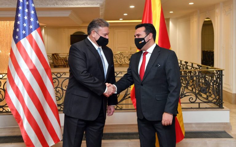 Заместник-помощникът на държавния секретар на САЩ, Габриел Ескобар беше на посещение в Северна Македония