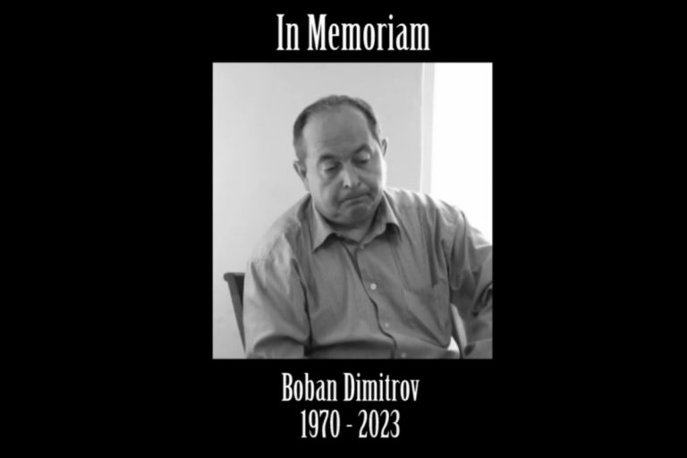 IN MEMORIAM: Почина царибродският журналист Бобан Димитров