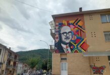 Стенописът на Йордан Захариев беше открит в Босилеград