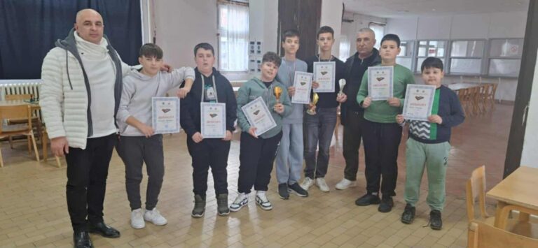 Общинско състезание по шахмат за учениците от Основното училище в Босилеград