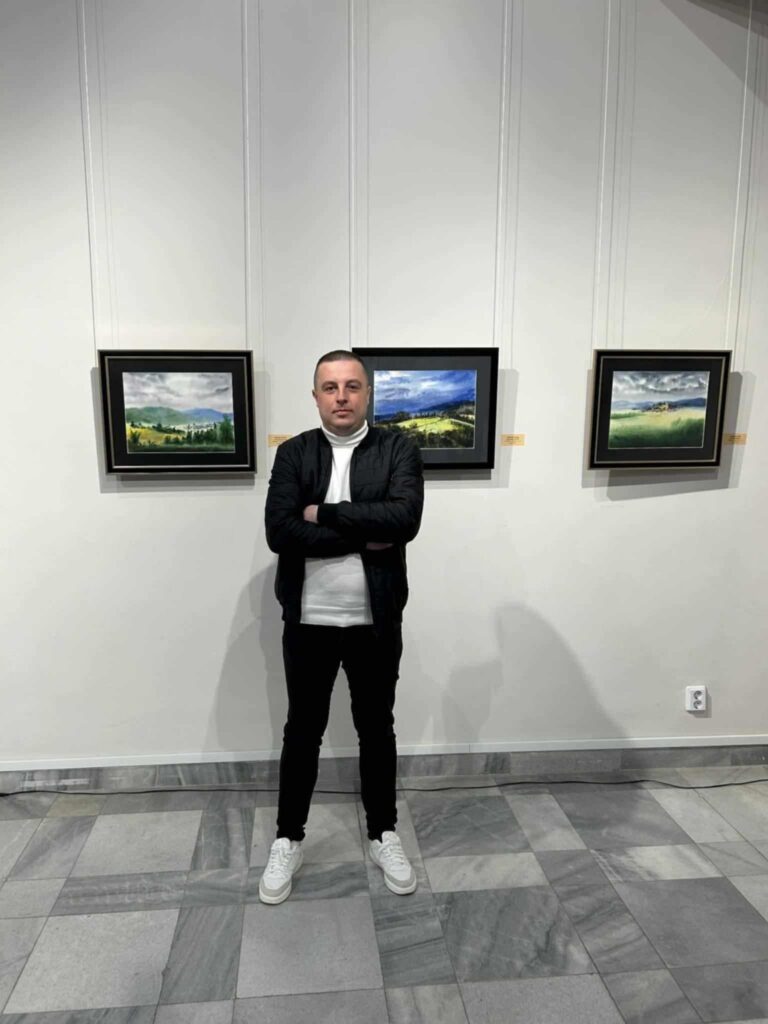 Трета награда за босилеградския художник Любиша Пенев на изложбата „Кюстендилска пролет“